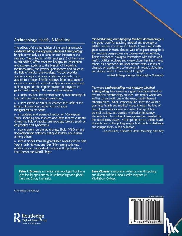  - Understanding and Applying Medical Anthropology