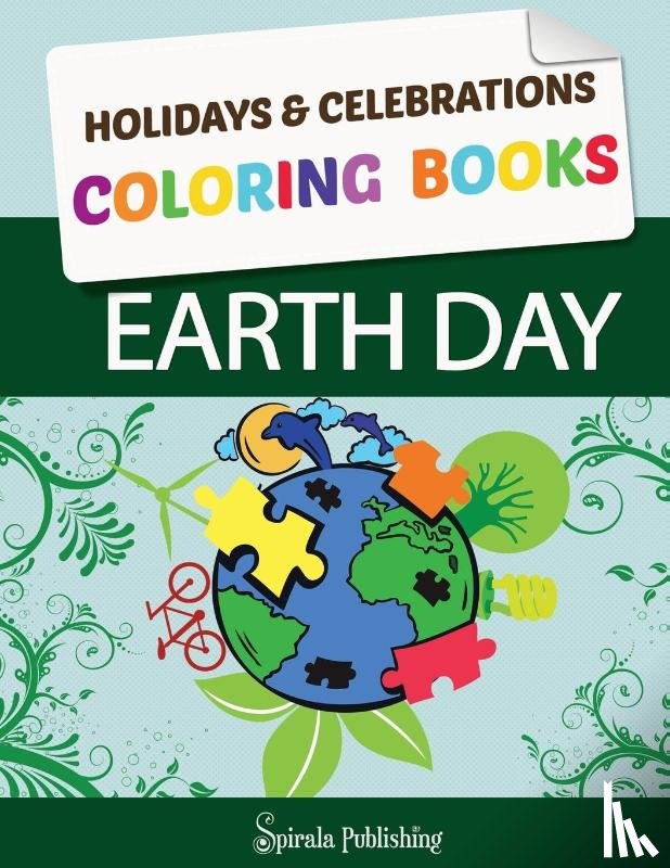 Holidays, & Celebrations Coloring, Publishing, Spirala - Earth Day Coloring Book