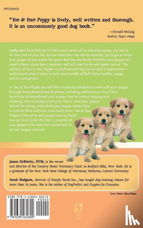 DeBitetto, James, Hodgson, Sarah - You and Your Puppy
