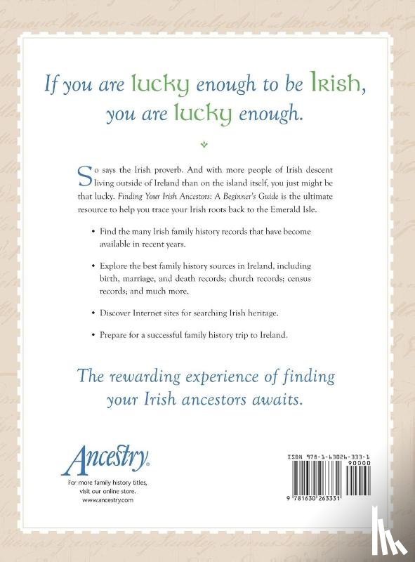 Ouimette, David S. - Finding Your Irish Ancestors