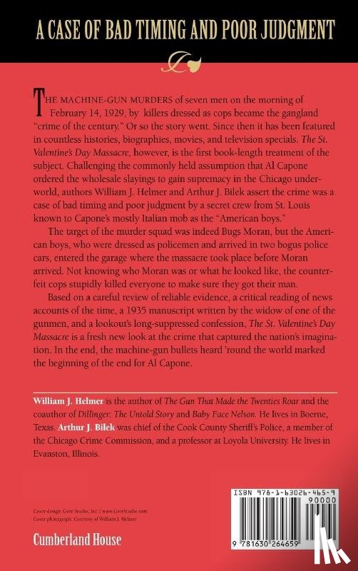 Helmer, William J., Bilek, Arthur J - The St. Valentine's Day Massacre