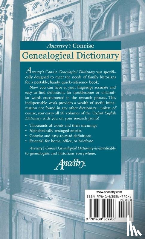 Harris, Maurine - Ancestry's Concise Genealogical Dictionary