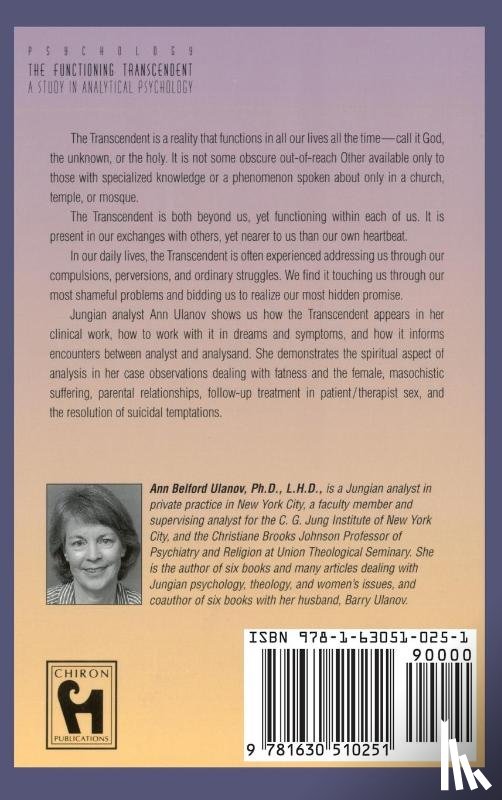 Ulanov, Ann Belford - The Functioning Transcendent