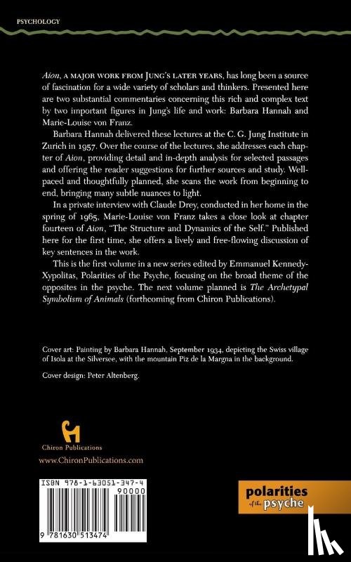 Hannah, Barbara, Von Franz, Marie-Louis - Lectures on Jung's Aion