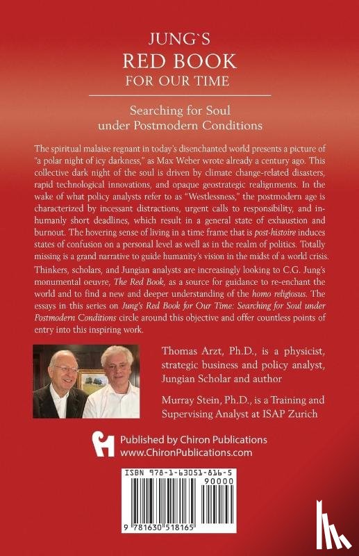 Stein, Murray, Arzt, Thomas - Jung's Red Book for Our Time