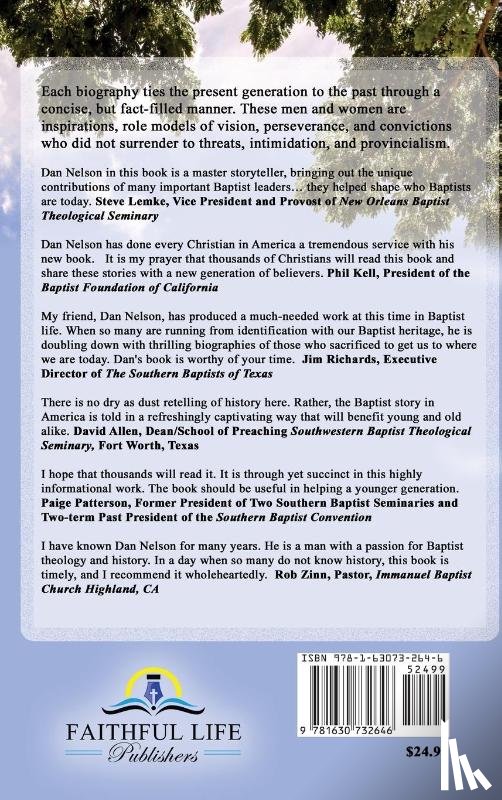 Nelson, Dan - Baptist Biographies and Happenings in American History