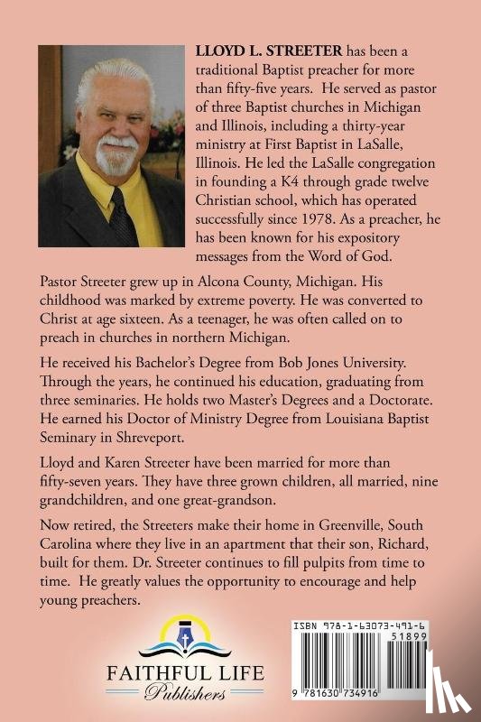 Streeter, Lloyd L - The Memoir of a Country Preacher