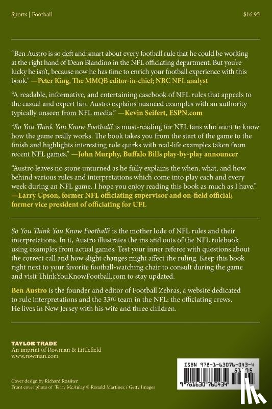 Austro, Ben - So You Think You Know Football?