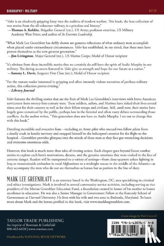 Greenblatt, Mark Lee - Valor