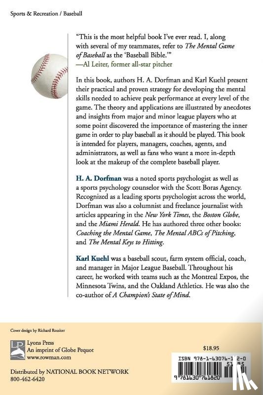 Dorfman, H.A., Kuehl, Karl - The Mental Game of Baseball