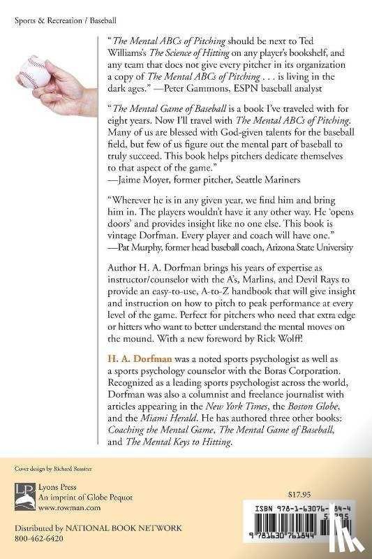 Dorfman, H.A. - The Mental ABCs of Pitching