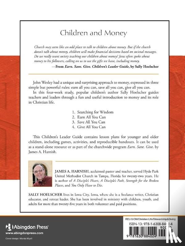 James A. Harnish - Earn. Save. Give. Children's Leader Guide