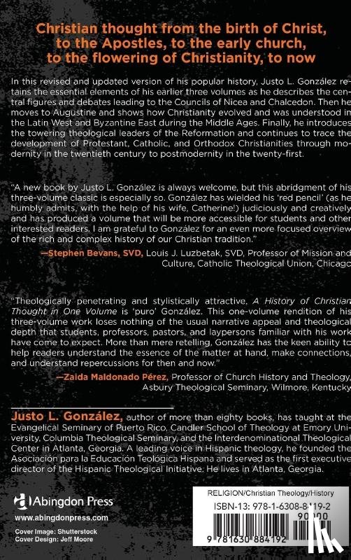 Gonzalez, Justo L. - A History of Christian Thought