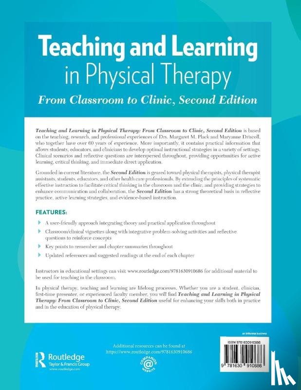 Plack, Margaret, Driscoll, Maryanne - Teaching and Learning in Physical Therapy