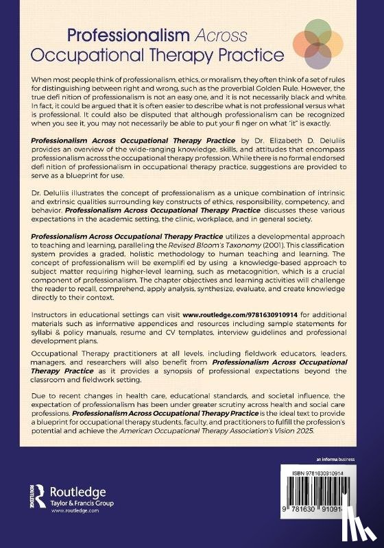 DeIuliis, Elizabeth - Professionalism Across Occupational Therapy Practice