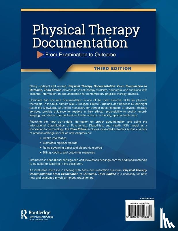 Erickson, Mia, Utzman, Ralph, McKnight, Rebecca - Physical Therapy Documentation