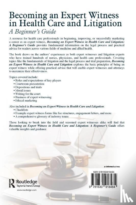 Konin, Jeff G., Ramey, Mark - Becoming an Expert Witness in Health Care and Litigation