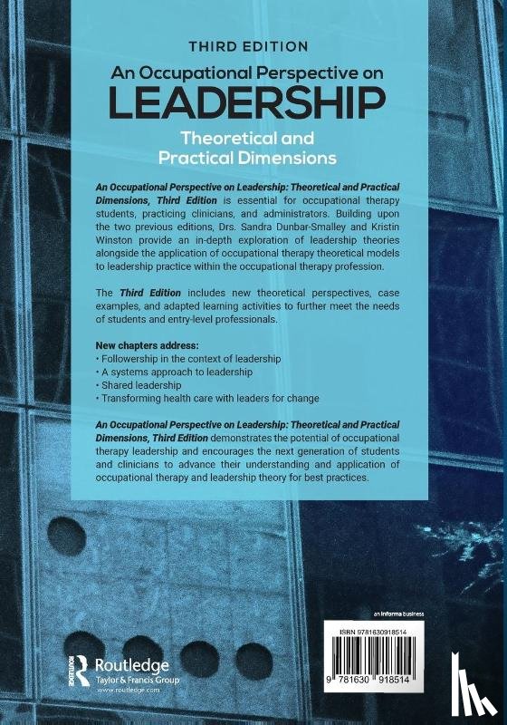 Dunbar, Sandra, Winston, Kristin - An Occupational Perspective on Leadership