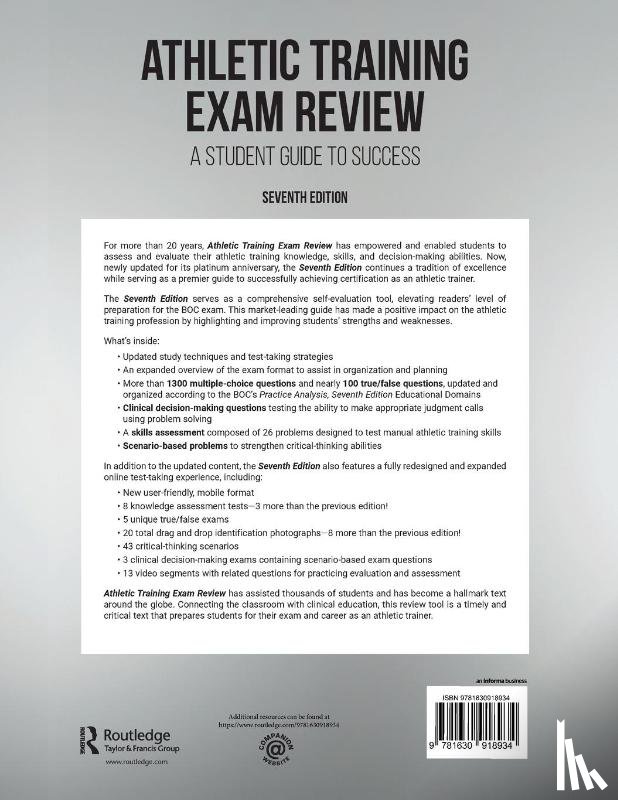 Van Ost, Lynn, Feirman, Karen Lew, Manfre, Karen - Athletic Training Exam Review