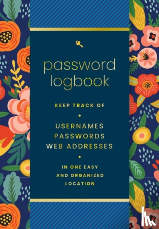Editors of Rock Point - Password Logbook (Hip Floral)