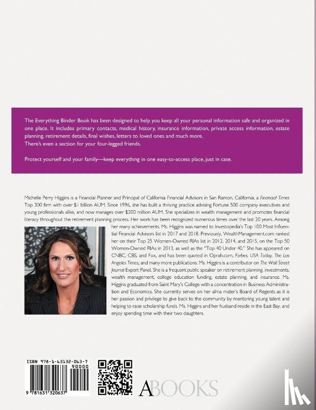 Higgins, Michelle Perry - The Everything Binder Book
