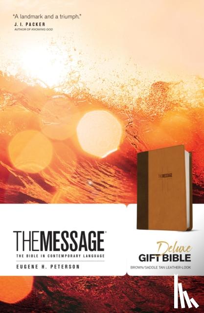 Peterson, Eugene H. - Message Deluxe Gift Bible, Brown