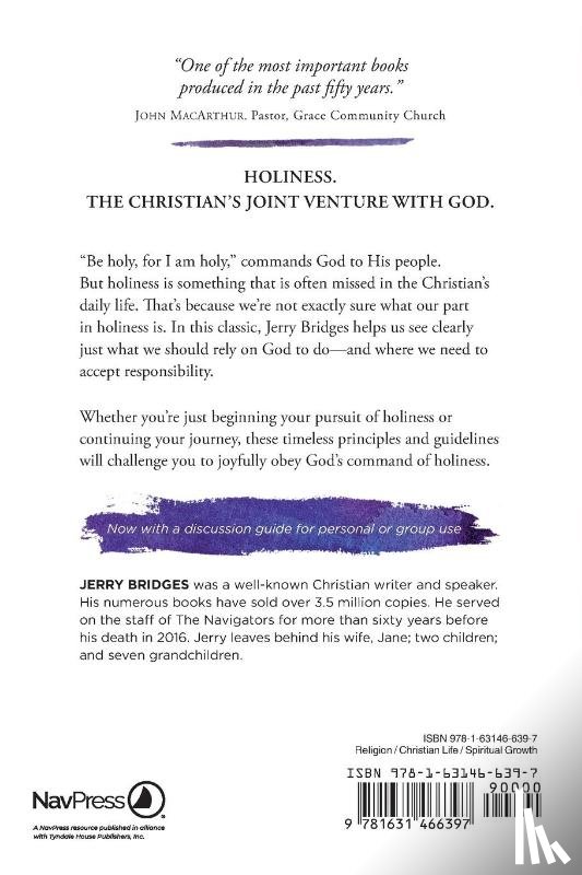 Bridges, Jerry - The Pursuit of Holiness