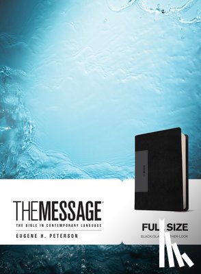  - The Message Full Size (Leather-Look, Black/Slate)