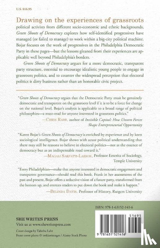 Bojar, Karen - Green Shoots of Democracy within the Philadelphia Democratic Party