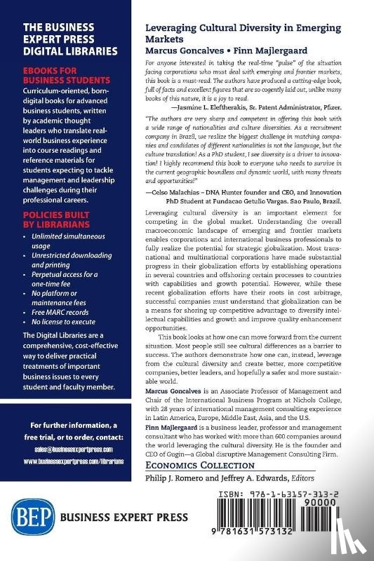 Goncalves, Marcus, Majlergaard, Finn - Leveraging Cultural Diversity in Emerging Markets