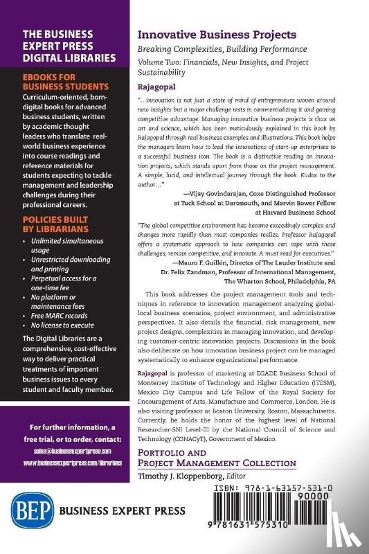 Rajagopal - Innovative Business Projects