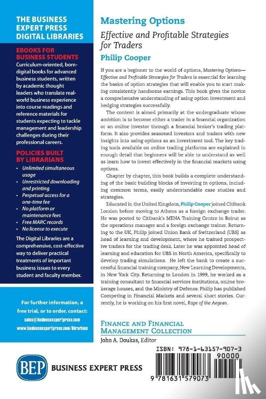 Cooper, Philip - Mastering Options