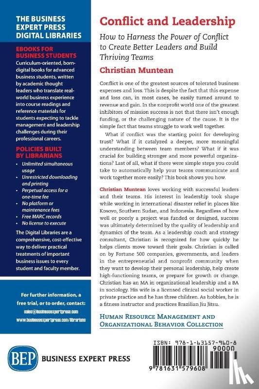 Muntean, Christian - Conflict and Leadership