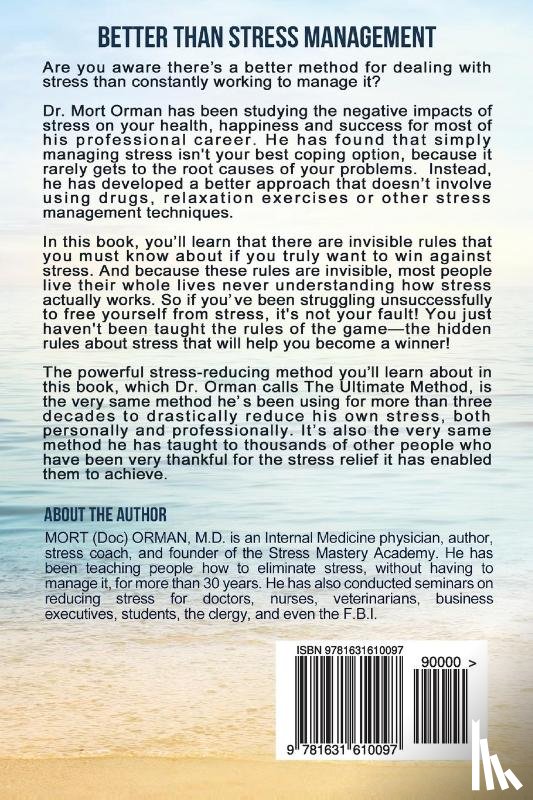Orman, Doc - The Ultimate Method for Dealing with Stress