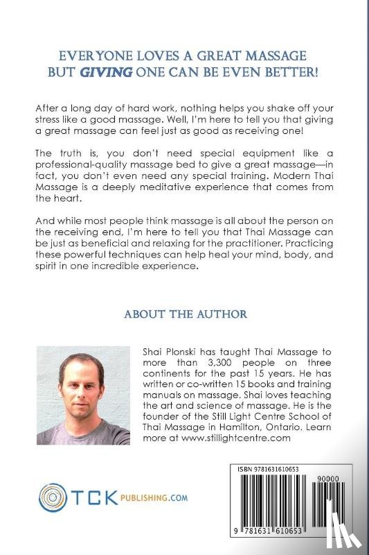 Plonski, Shai - The Joy of Giving Massage
