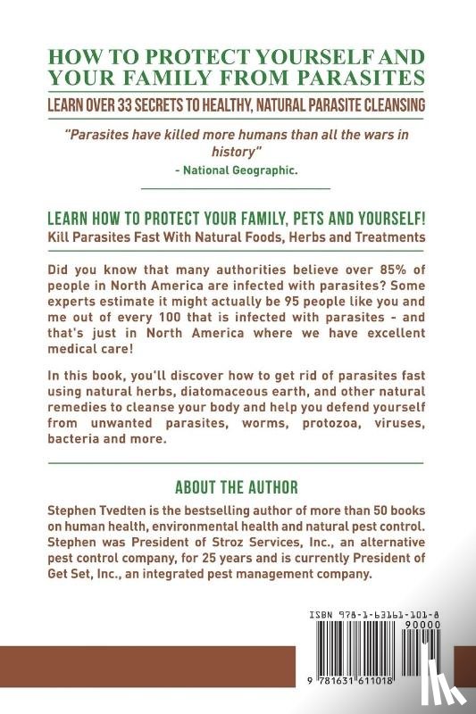 Tvedten, Stephen - 33 Ways To Get Rid of Parasites