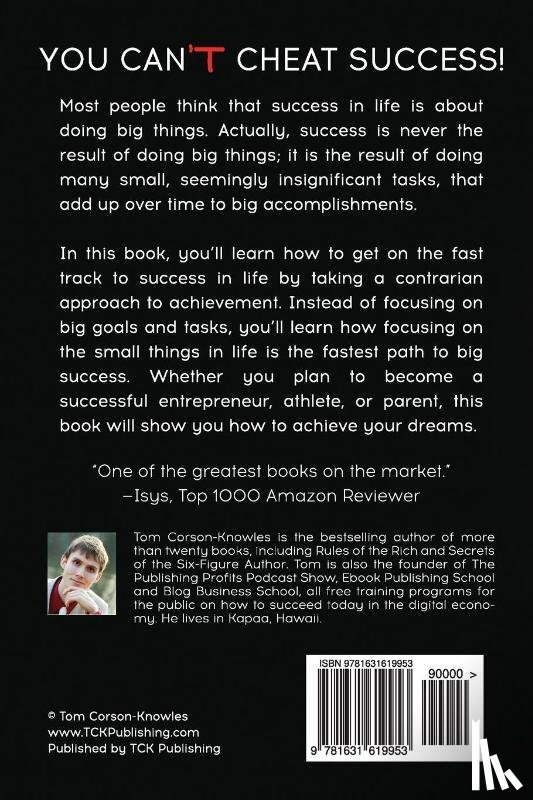 Corson-Knowles, Tom - You Can't Cheat Success