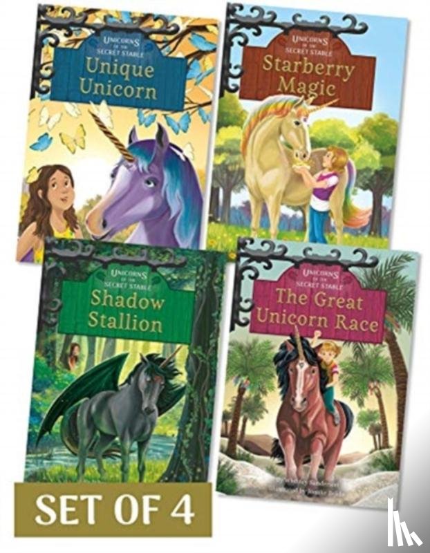 Sanderson, Whitney - Unicorns of the Secret Stable Set 2 (set of 4)