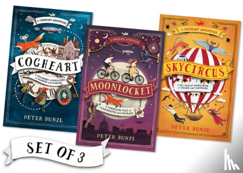 Bunzl, Peter - The Cogheart Adventures Trilogy