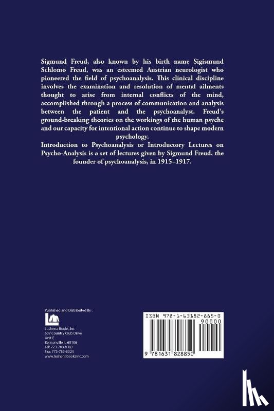 Sigmund Freud - A General Introduction to Psychoanalysis