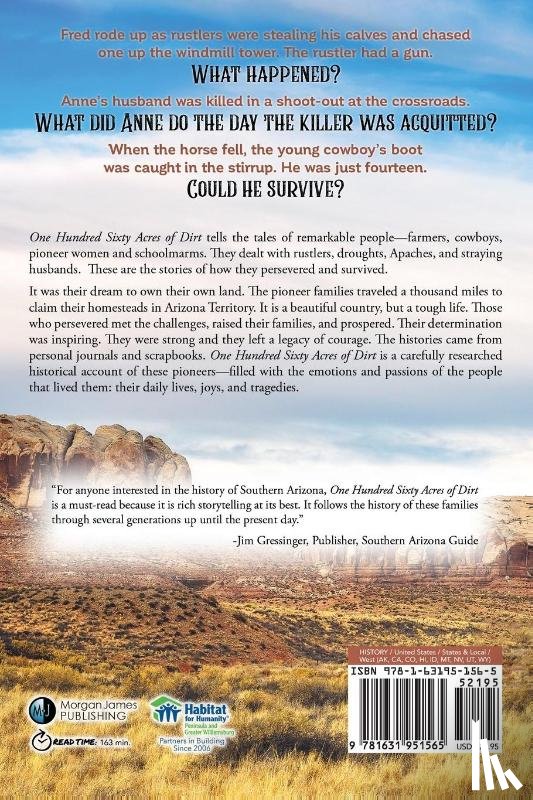 Arzberger, Marsha - One Hundred Sixty Acres of Dirt