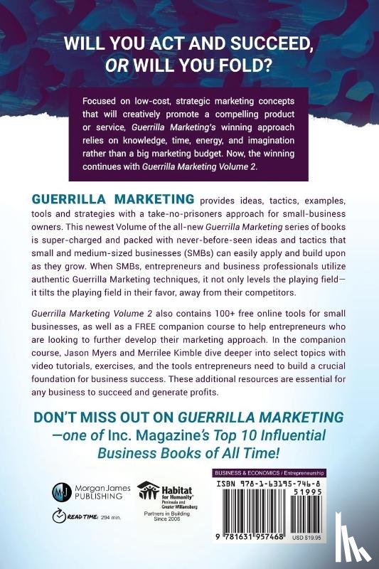 Levinson, Jay Conrad, Myers, Jason, Kimble, Merrilee - Guerrilla Marketing Volume 2