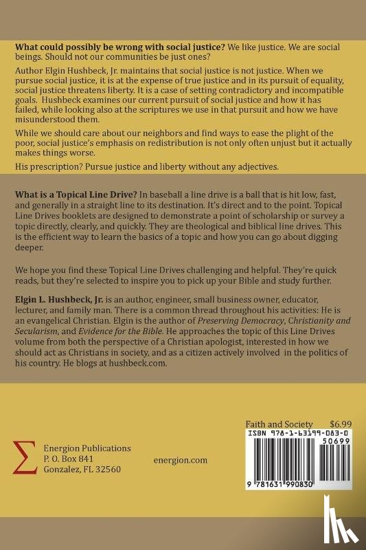 Hushbeck, Elgin L - What Is Wrong with Social Justice