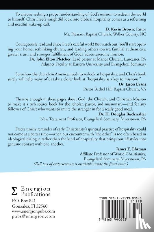 Freet, Christopher J - A New Look at Hospitality as a Key to Missions