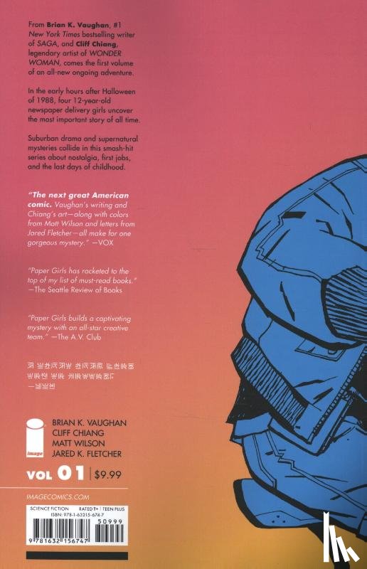 Vaughan, Brian K - Paper Girls Volume 1
