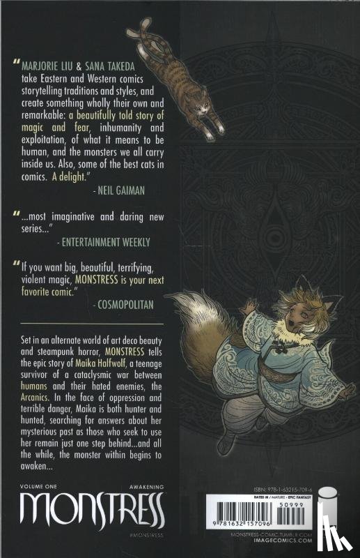 Liu, Marjorie - Monstress Volume 1: Awakening