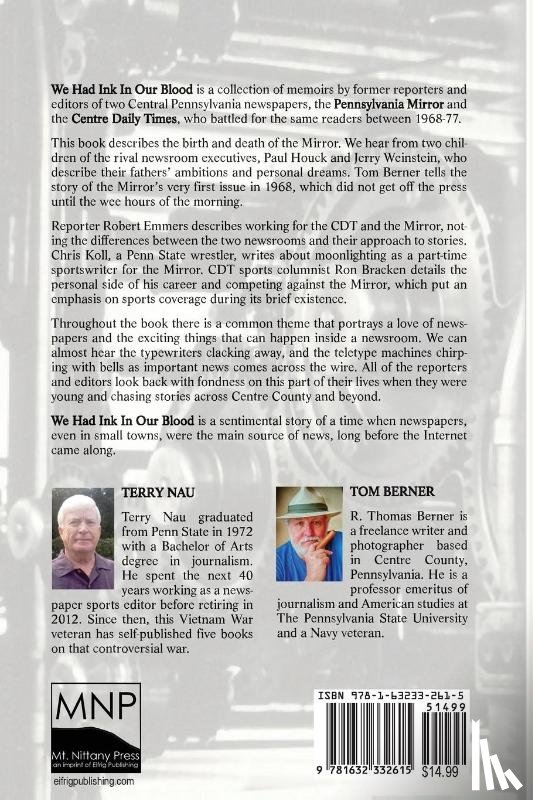 Nau, Terry, Berner, R Thomas - We Had Ink in Our Blood