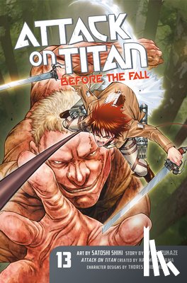 Shiki, Satoshi, Suzukaze, Ryo - Attack On Titan: Before The Fall 13