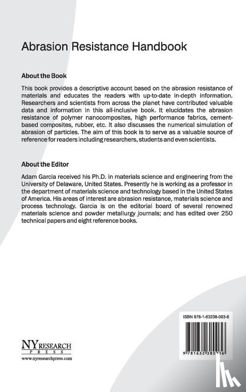  - Abrasion Resistance Handbook
