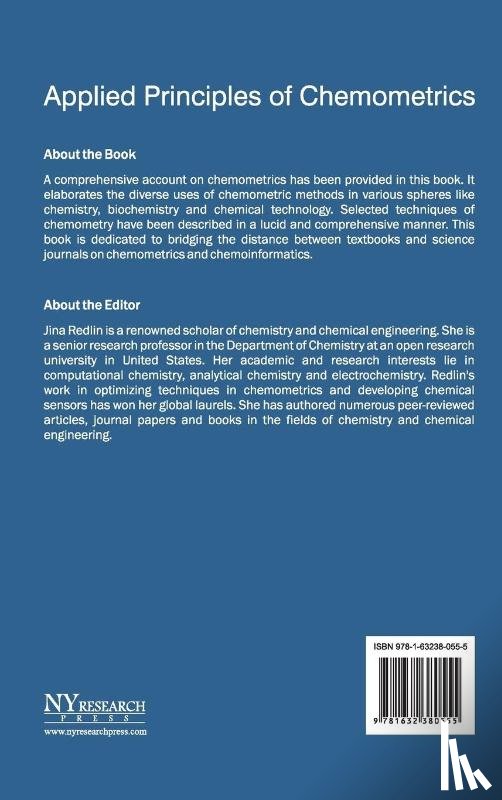  - Applied Principles of Chemometrics